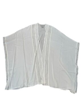 Nordstrom Cream One-Size Lightweight Knit Cardigan One Size